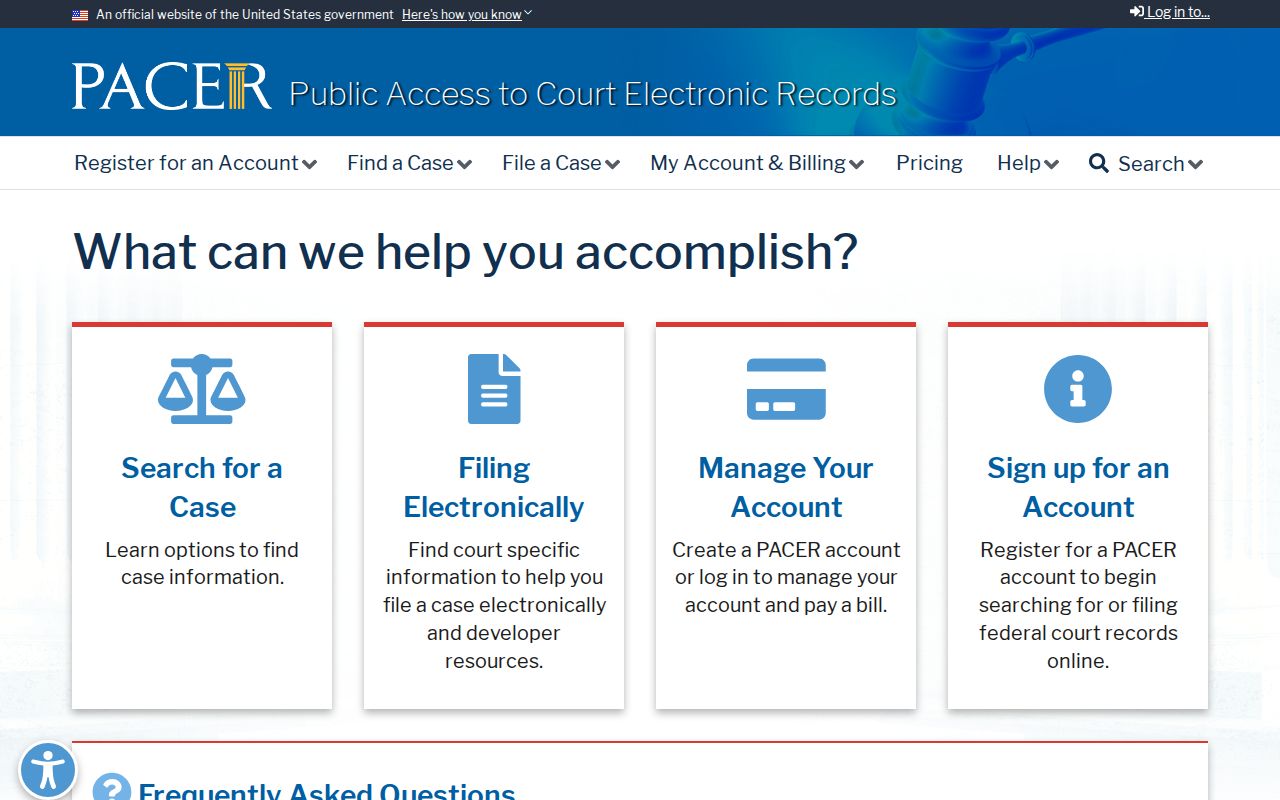 St. Bernard Parish criminal court record PACER search